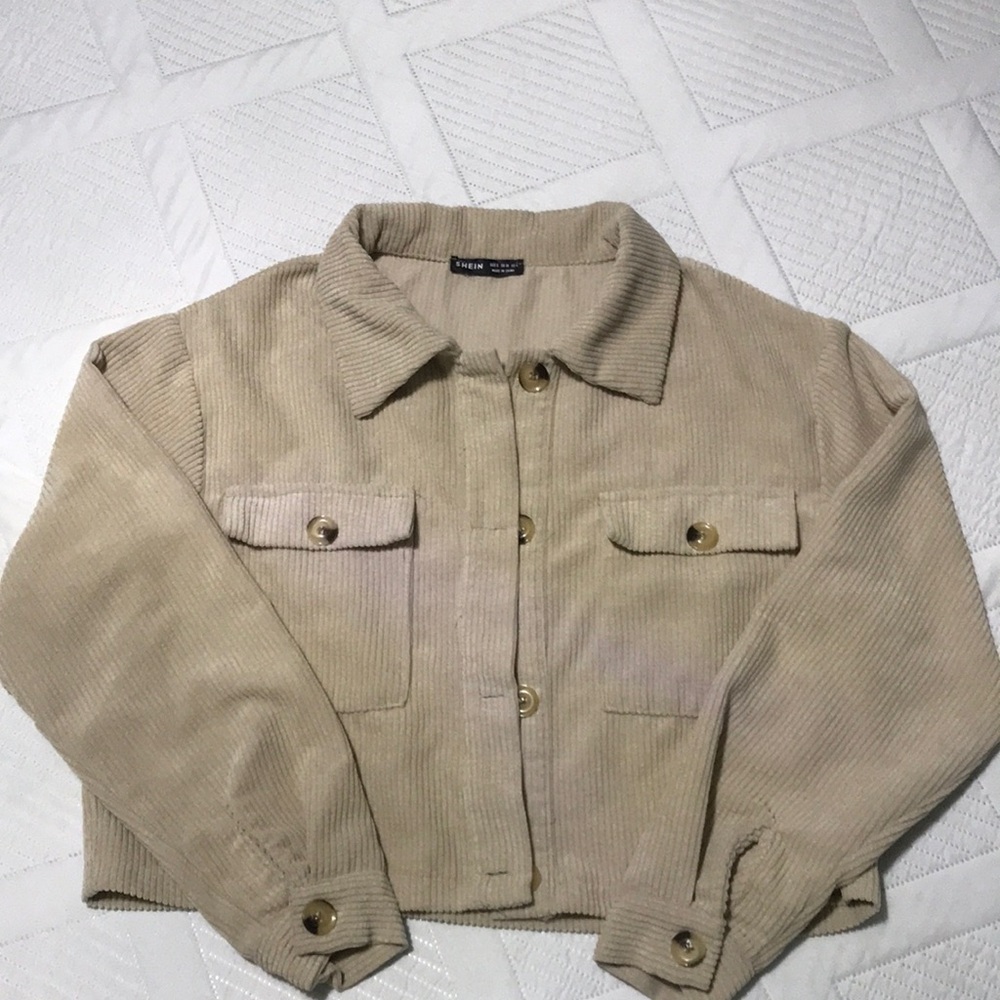 Tan Corduroy Jacket
